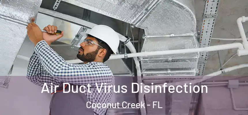 Air Duct Virus Disinfection Coconut Creek - FL