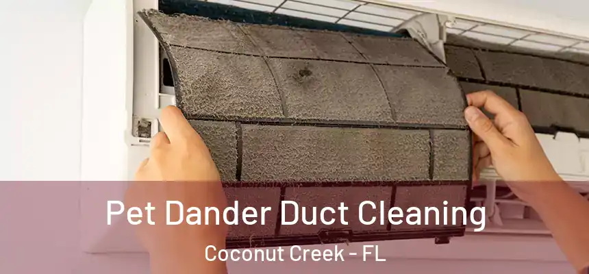 Pet Dander Duct Cleaning Coconut Creek - FL