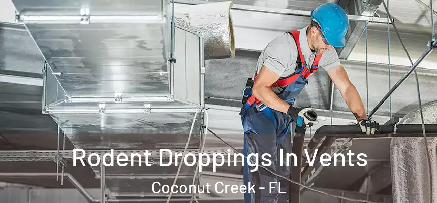 Rodent Droppings In Vents Coconut Creek - FL